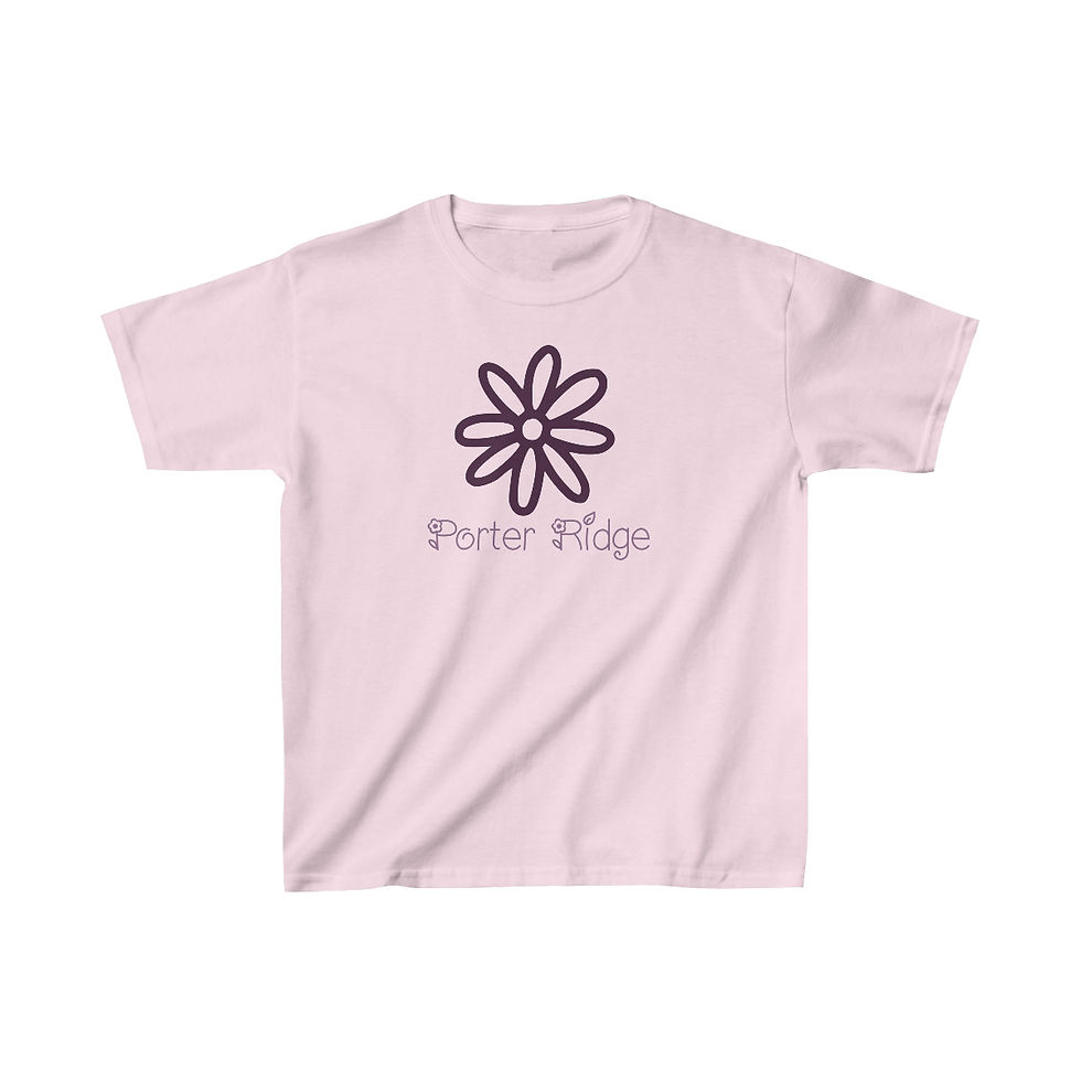 Porter Ridge Elementary - Youth PR Flowers T-Shirt
