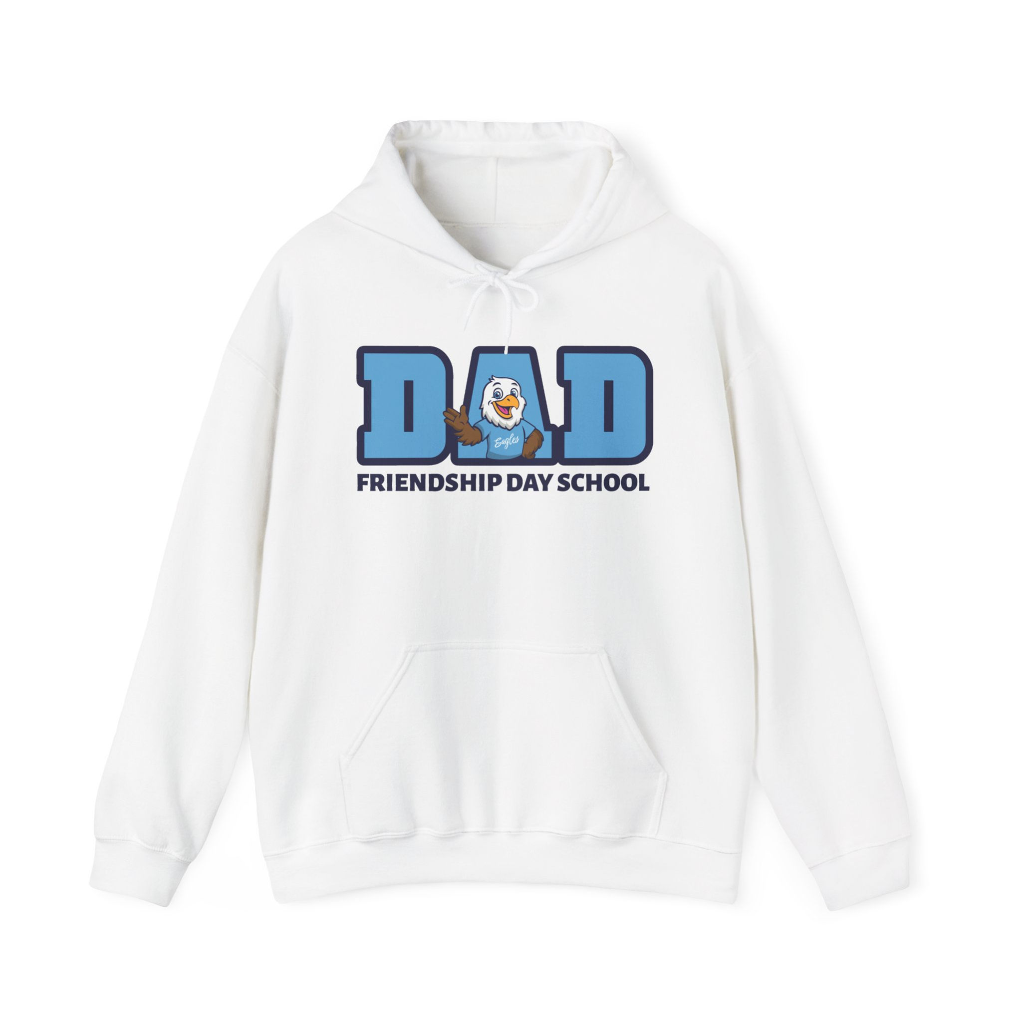 Friendship Day School - Adult DAD Hooded Sweatshirt