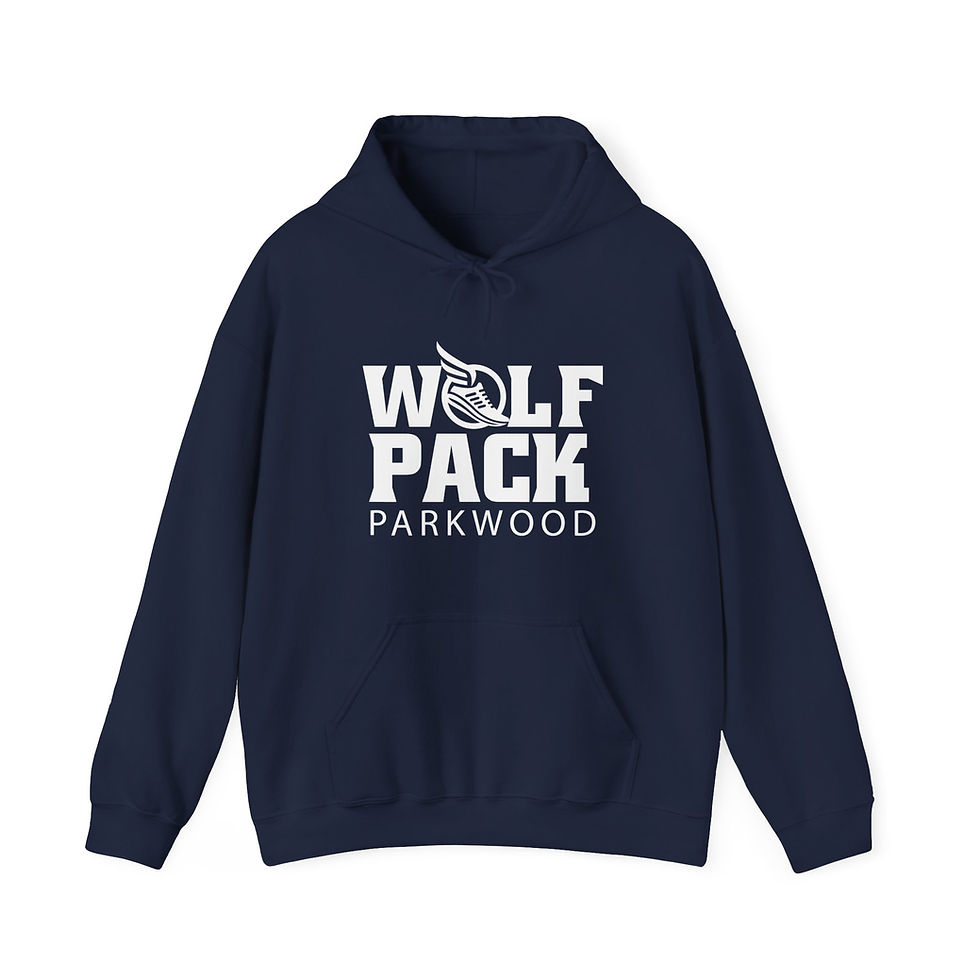 Thumbnail: Parkwood Middle - Adult Wolf Pack CC Hooded Sweatshirt (WT)