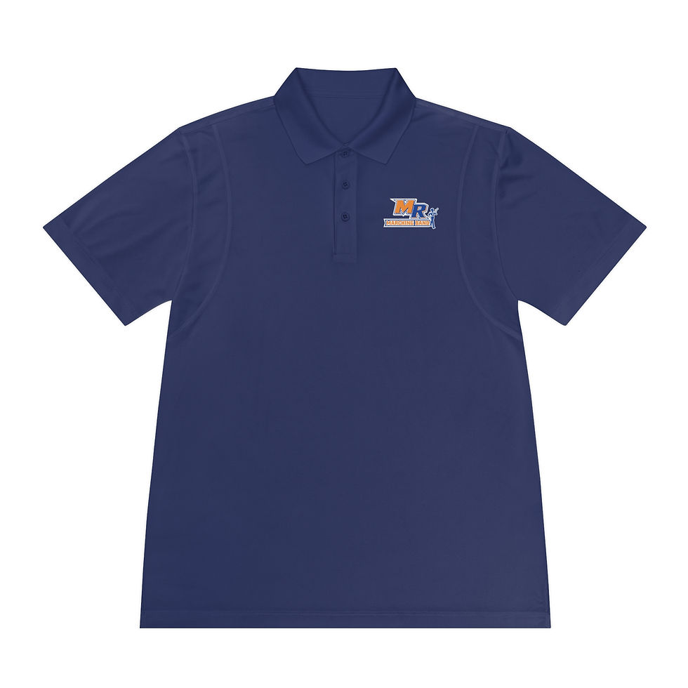 Thumbnail: Marvin Ridge - MR Marching Band Adult Sport Polo Shirt