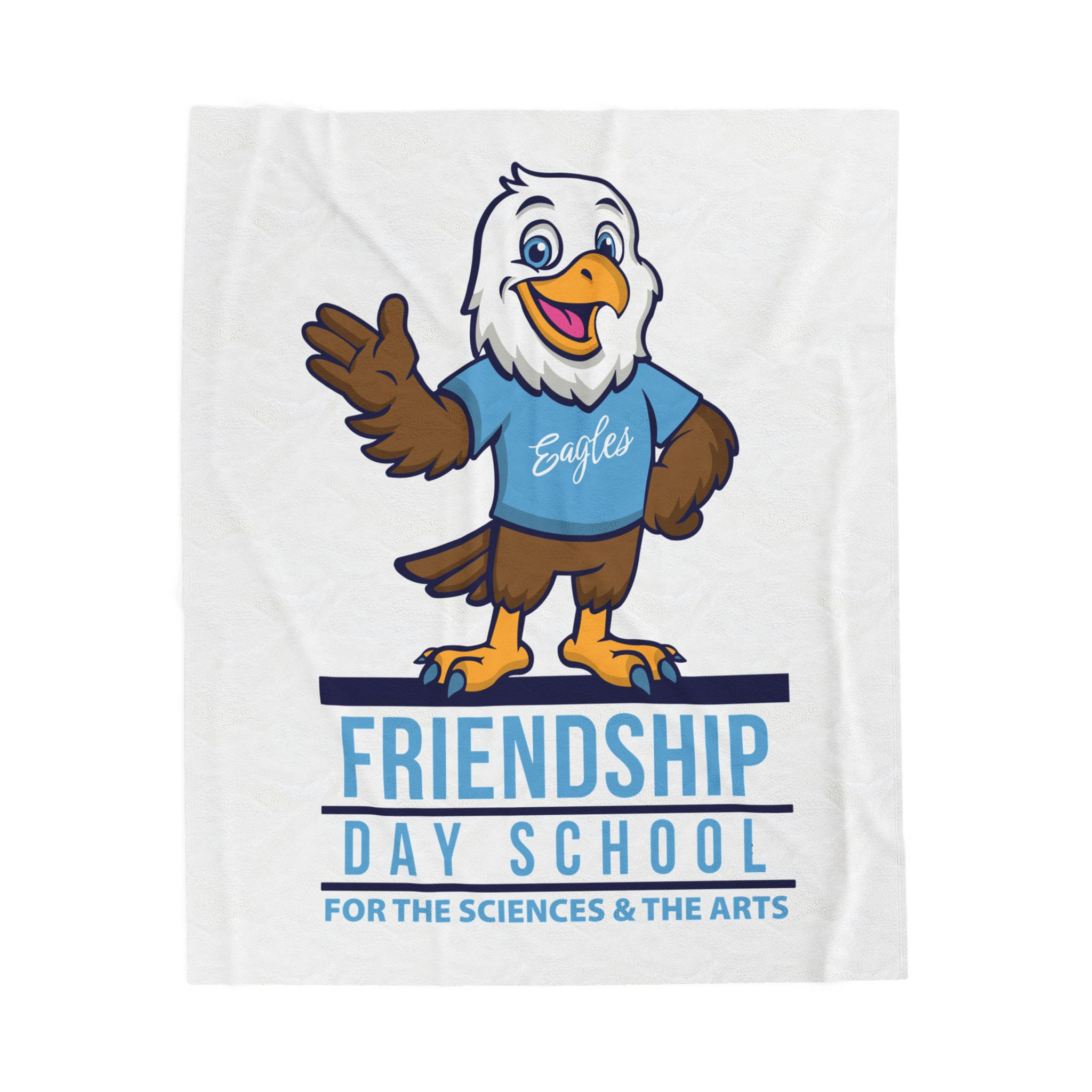 Friendship Day School Velveteen Plush Blanket