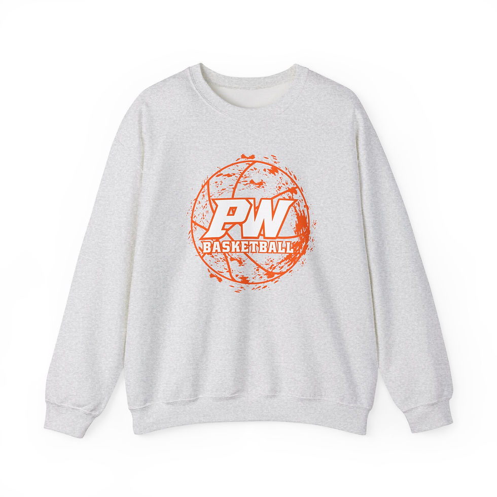 Thumbnail: Parkwood Middle - Adult Basketball PW Crewneck Sweatshirt