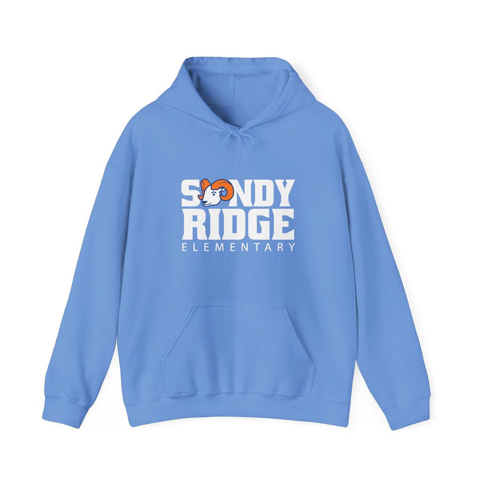 Thumbnail: Sandy Ridge Elementary - Adult SRES Stacked (WT) Hooded Sweatshirt (t)