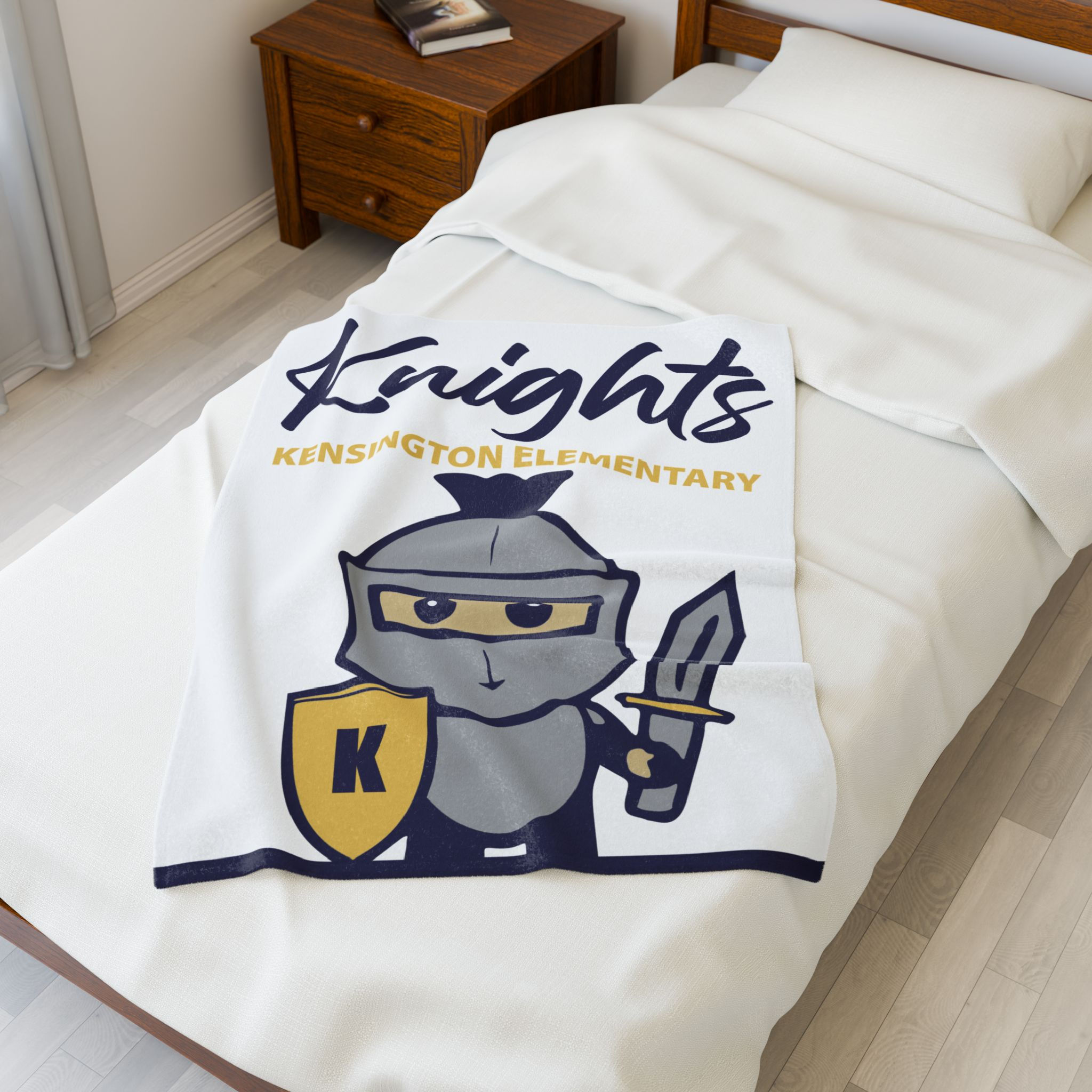 Kensinton - Penny The Knight Velveteen Plush Blanket 