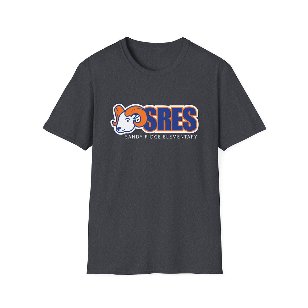 Thumbnail: Sandy Ridge Elementary - Adult SRES Softstyle T-Shirt