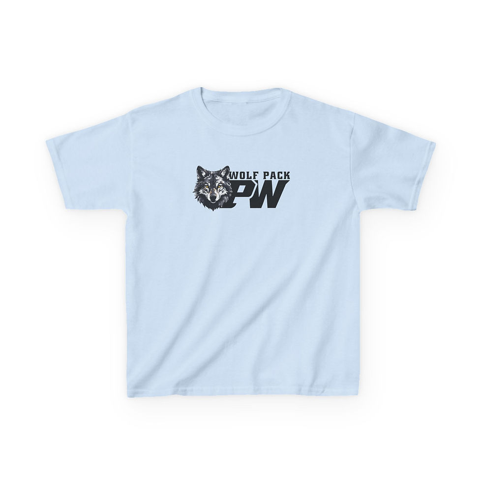 Thumbnail: Parkwood - WP Wolf Youth Heavy Cotton Gildan T-Shirt (BT)