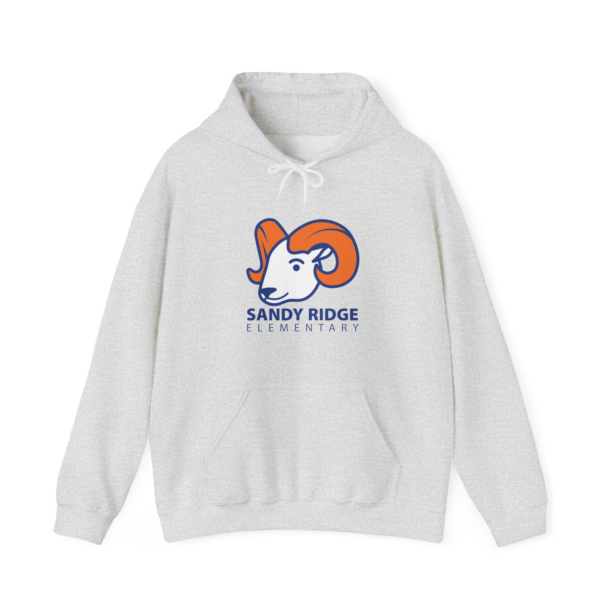 Sandy Ridge Elementary - Adult Logo Hooded Sweatshirt