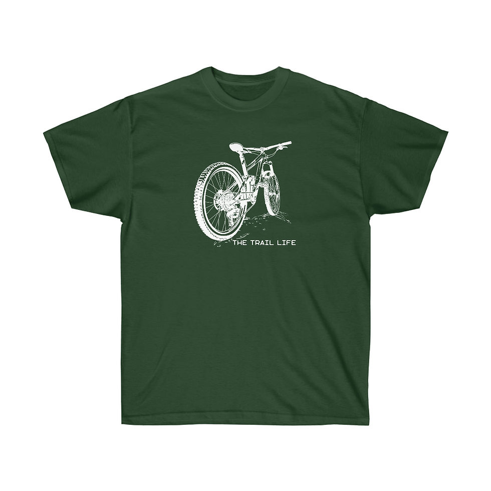 Thumbnail: The Trail Life - Mountain Bike T-Shirt White