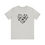 Thumbnail: Heart Dinosaurs - Casual T-Shirt Short Sleeve Graphic Printed Tops