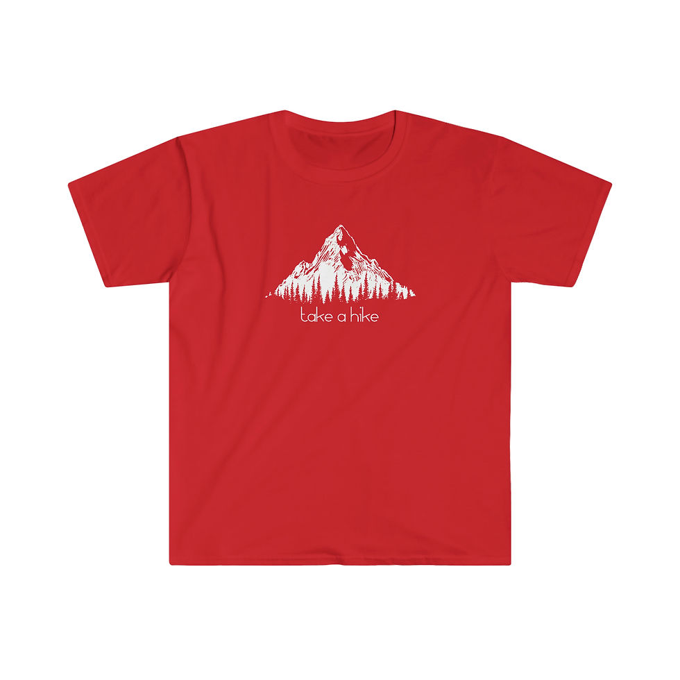 Thumbnail: take a hike - Softstyle T-Shirt
