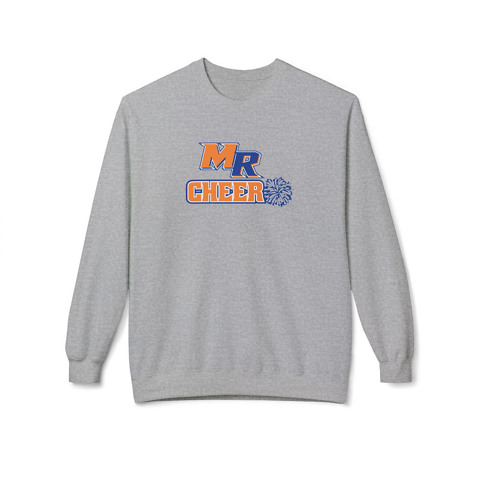 Thumbnail: MR Cheer - Adult Branded Fleece Crewneck Sweatshirt