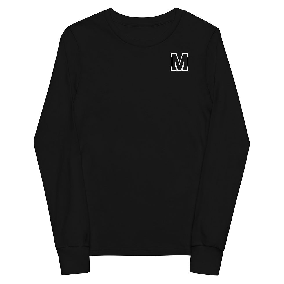 Thumbnail: Marvin Elementary - M Double Sided Youth Long Sleeve T-Shirts