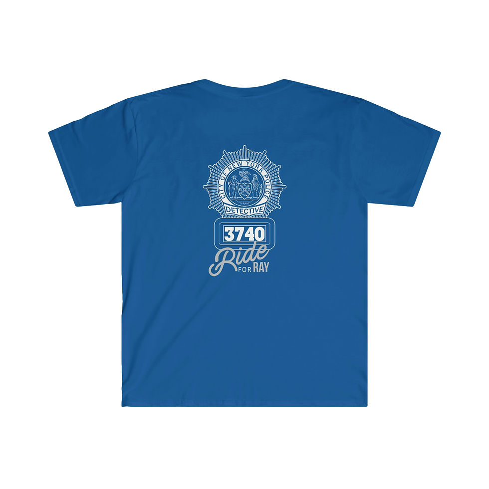 Thumbnail: 9/11 Memorial Ride - 2023 Tour De Force - Ride For Ray T-Shirt WHITE