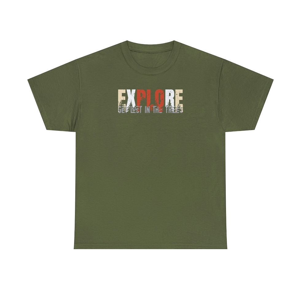 Thumbnail: Get Lost In the Trees EXPLORE -  T-Shirt 
