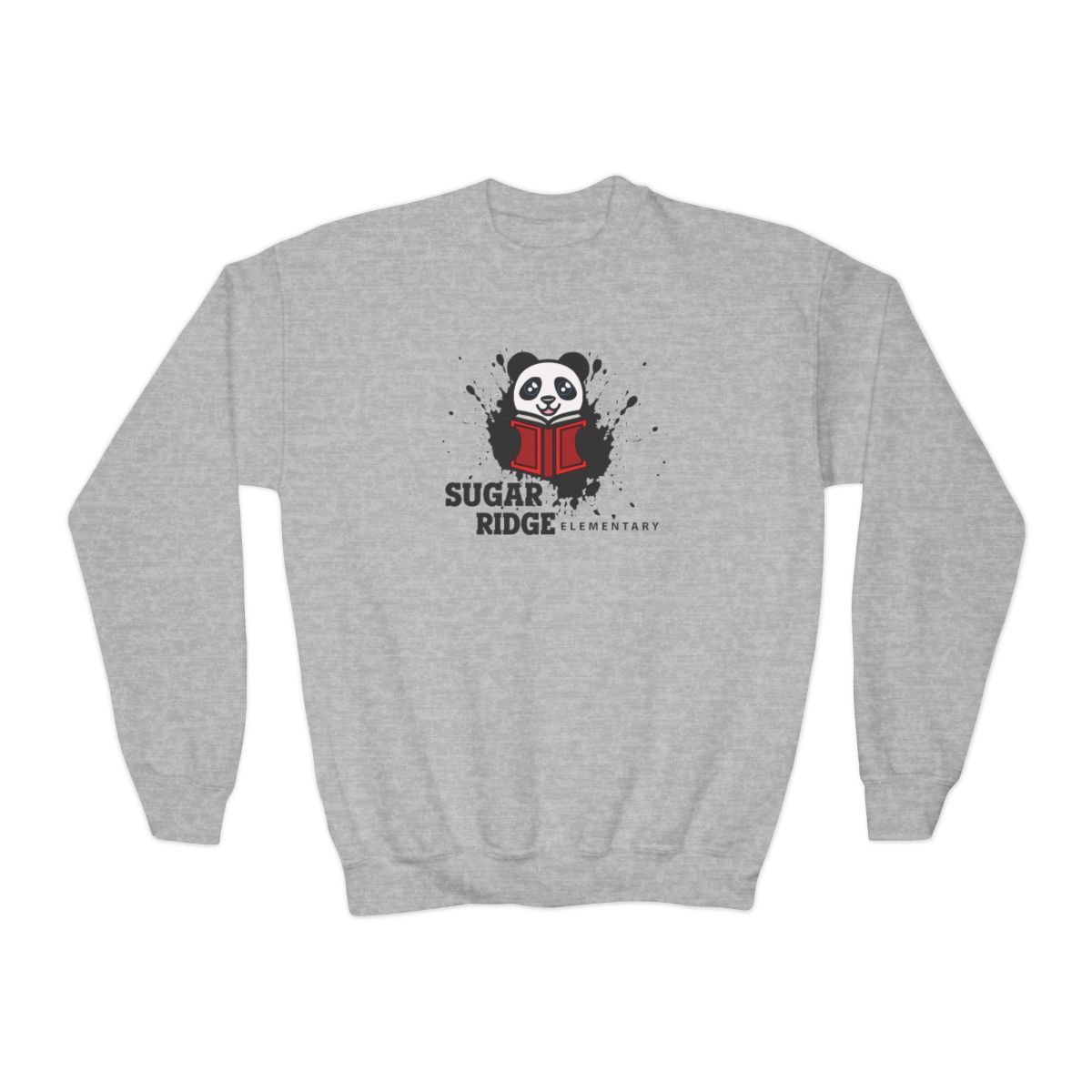 Sugar Ridge Elementary - Youth Splash Crewneck Sweatshirt