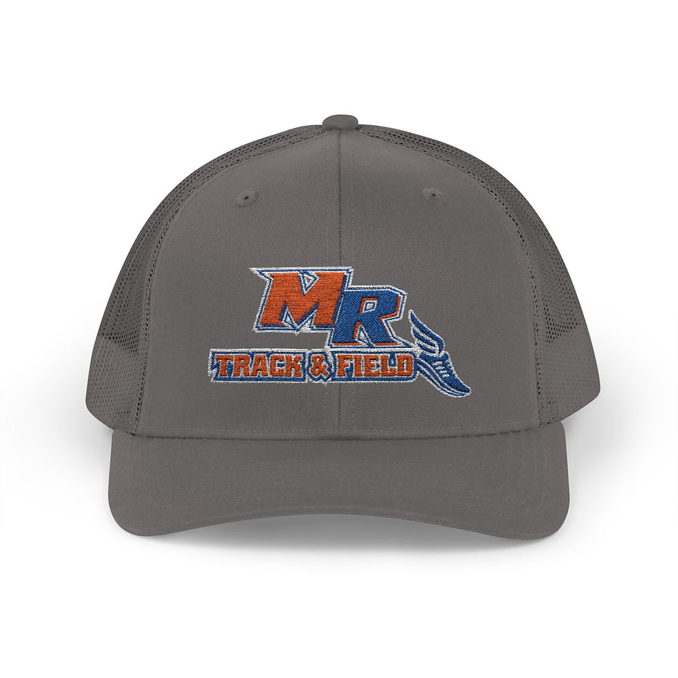 Thumbnail: Marvin Ridge - MR Track & Field Adult Snapback Trucker Cap