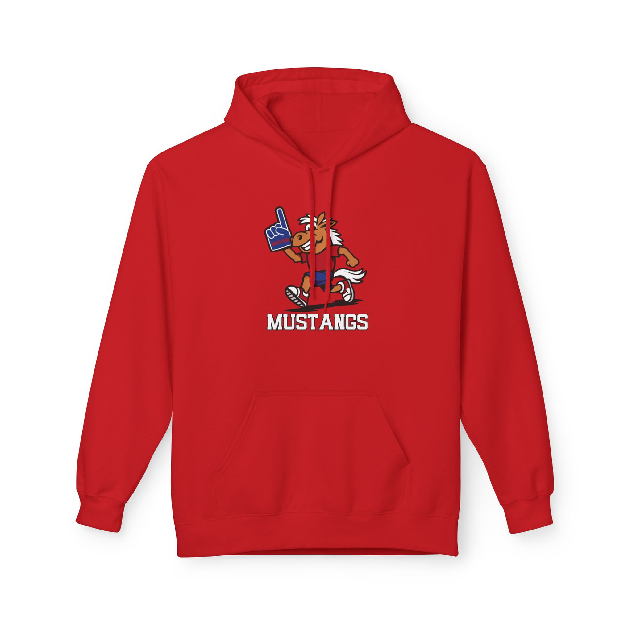 Marvin Elementary - Marty Number 1 Adult Softstyle Hoodie