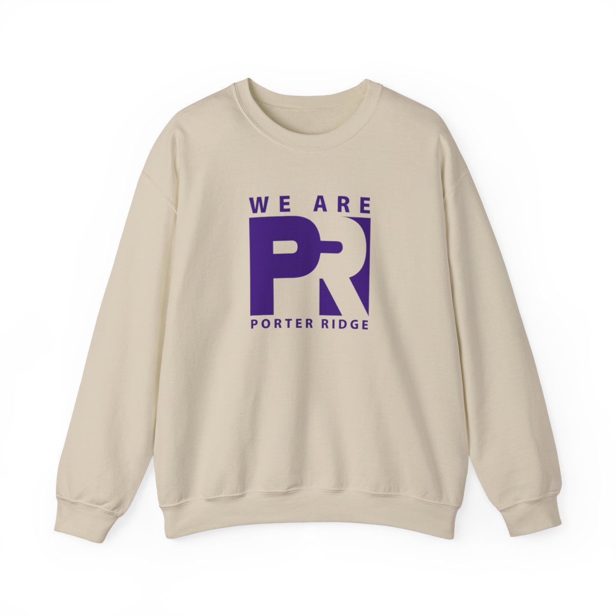 Porter Ridge Elementary - Adult We Are PR Box Crewneck Sweatshirt (PT)