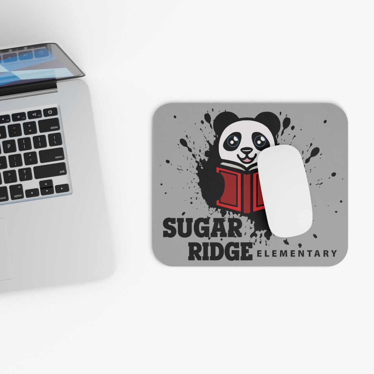 Sugar Ridge Elementary - Rectangle SRES Splash Mouse Pad