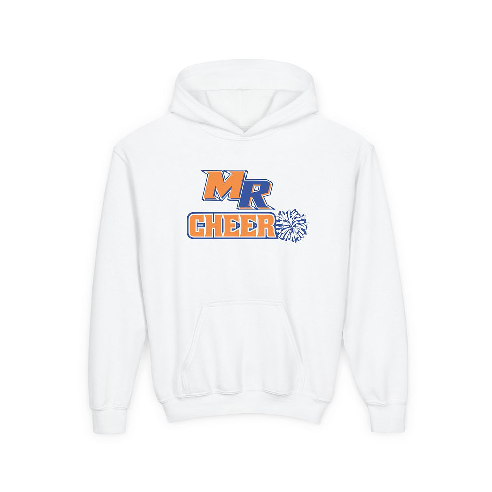Thumbnail: MR Cheer - Youth Branded Hooded Sweatshirt