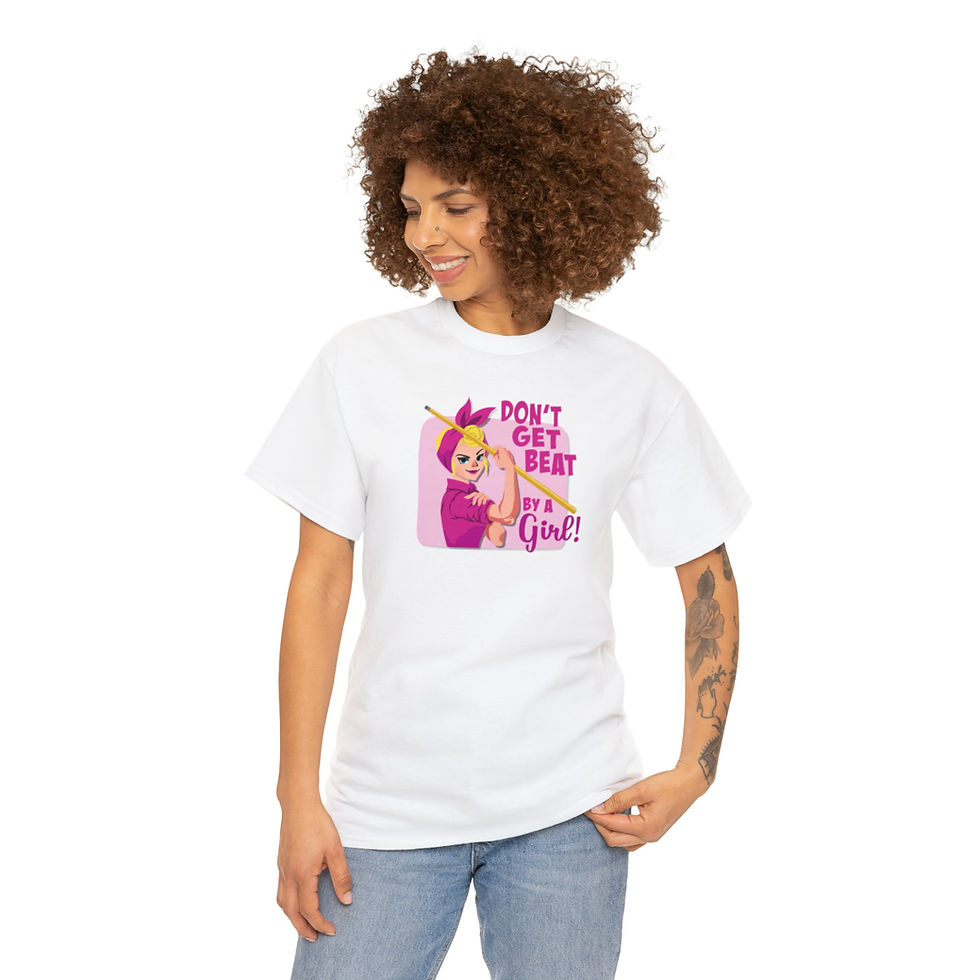 Thumbnail: Don't Get Beat By A Girl T-Shirt 