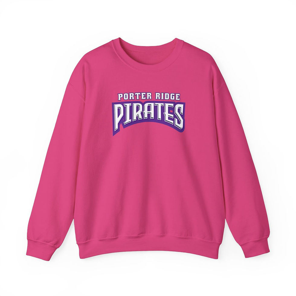 Thumbnail: Porter Ridge Elementary - Adult PR Pirates Crewneck Sweatshirt