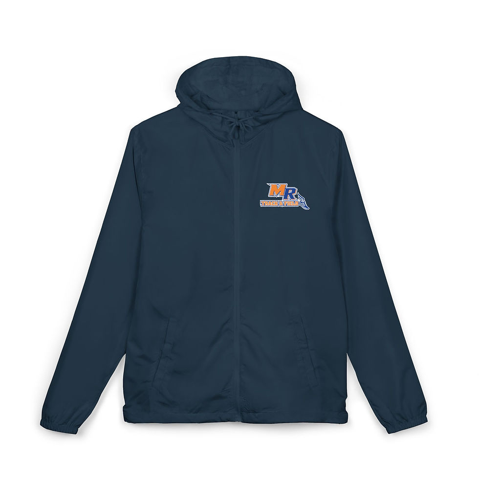 Thumbnail: Marvin Ridge - MR Track & Field Adult Full-Zip Windbreaker Jacket