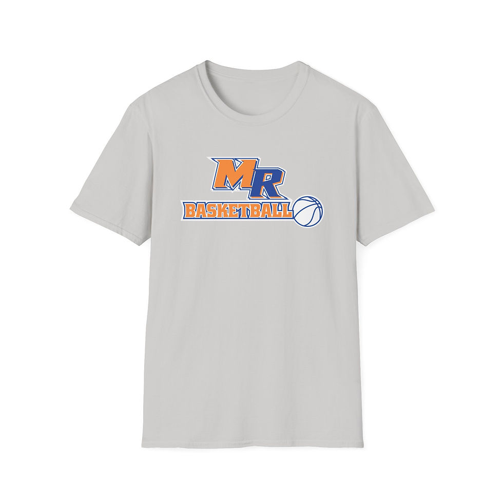 Thumbnail: Marvin Ridge - MR Basketball Adult Softstyle T-Shirt