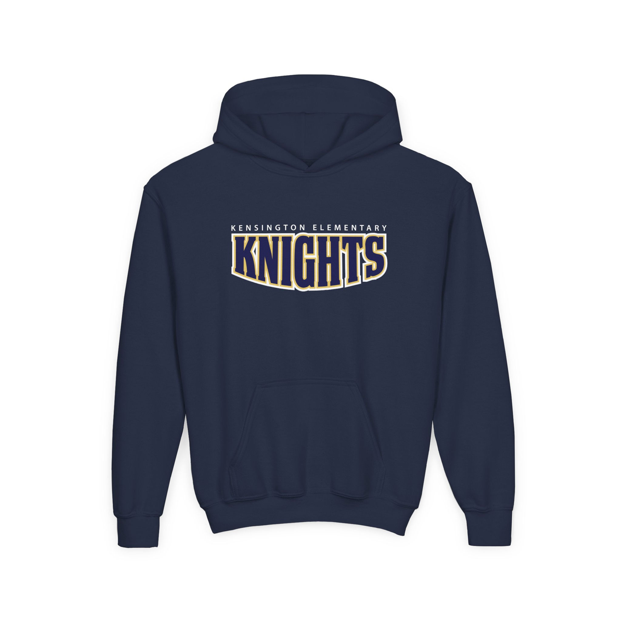 Kensington - Youth Bold Knights Gildan Hooded Sweatshirt