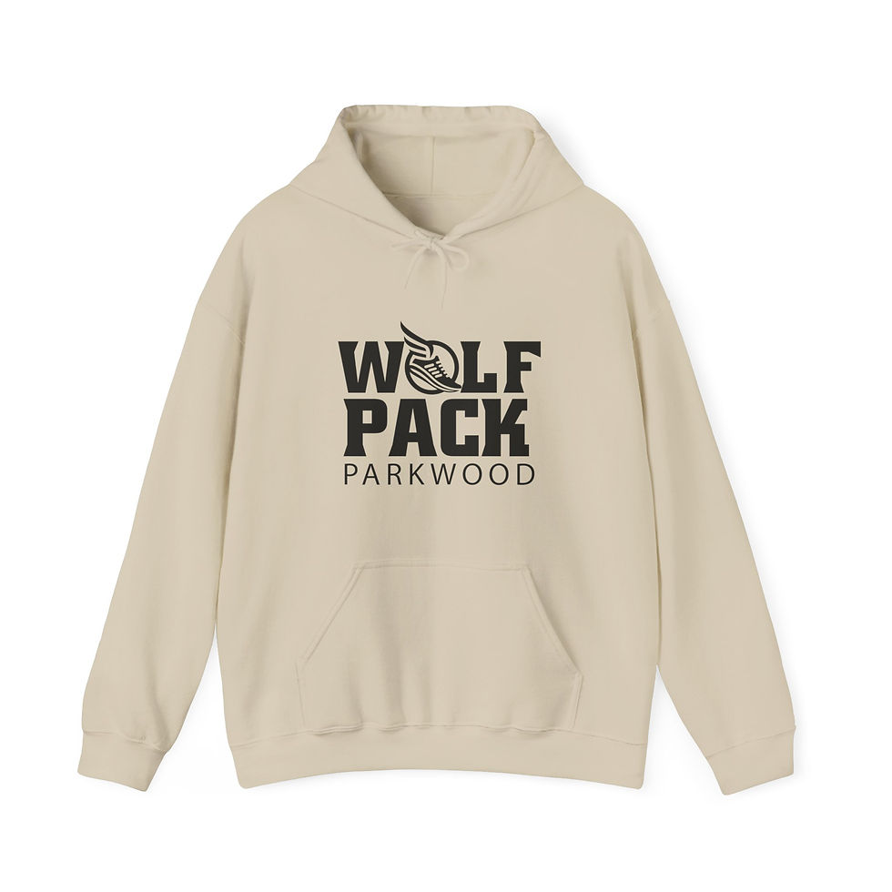 Thumbnail: Parkwood Middle - Adult Wolf Pack CC Hooded Sweatshirt (BT)