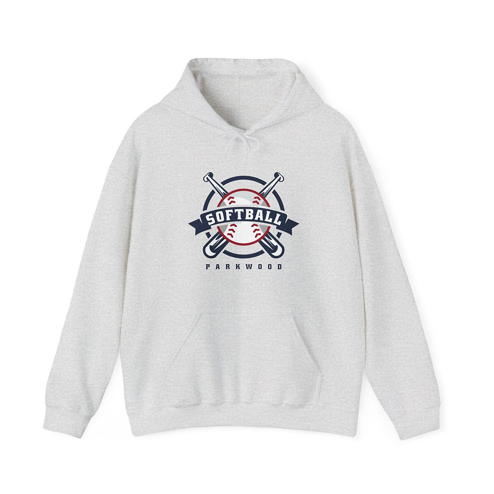 Thumbnail: Parkwood - Adult Softball PW Hooded Sweatshirt