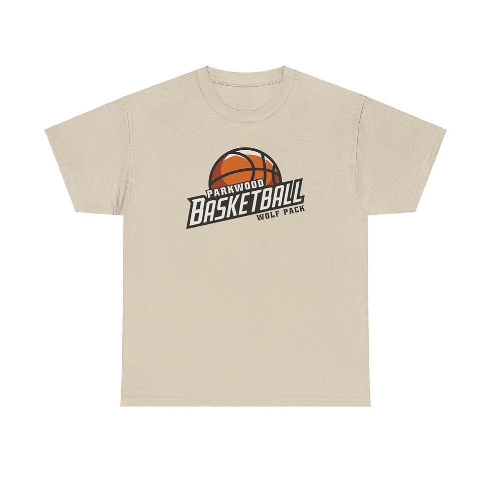 Thumbnail: Parkwood Middle - Adult Wolf Pack Basketball T-Shirt