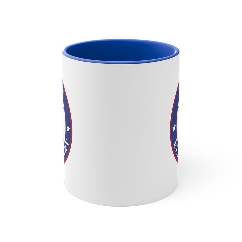Thumbnail: Marvin Elementary - Logo 11oz Color Accent Mug