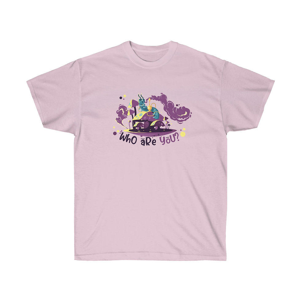 Thumbnail: Who Are You? Alice Wonderland Inspired - T-Shirt