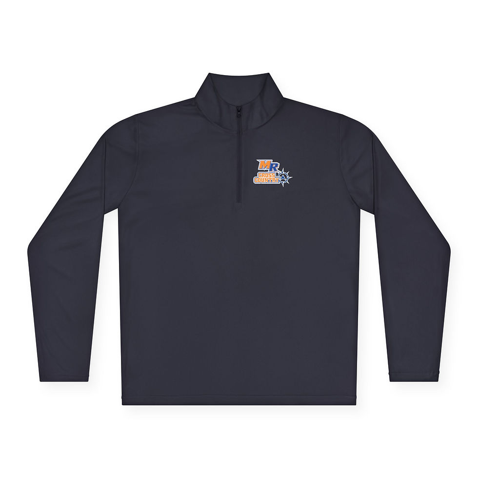 Thumbnail: Marvin Ridge - MR Cross Country Adult Performance 1/4-Zip Pullover