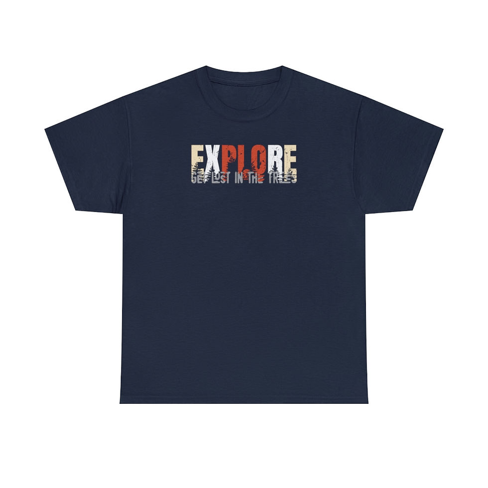 Thumbnail: Get Lost In the Trees EXPLORE -  T-Shirt 