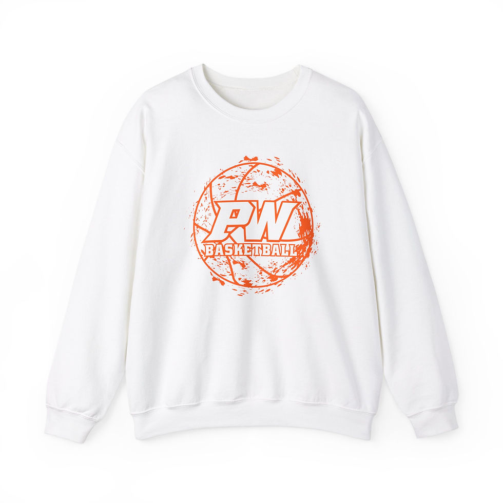 Thumbnail: Parkwood Middle - Adult Basketball PW Crewneck Sweatshirt
