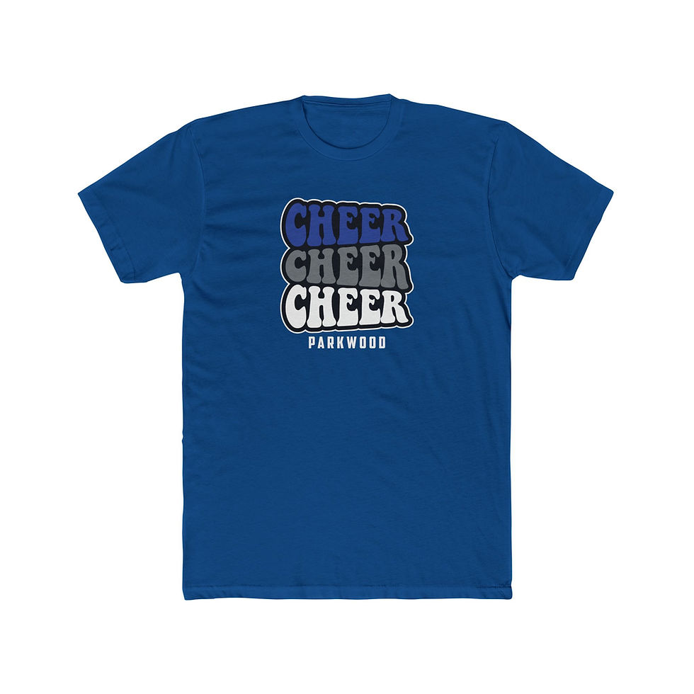 Thumbnail: Parkwood Middle - Adult Three Cheers T-Shirt
