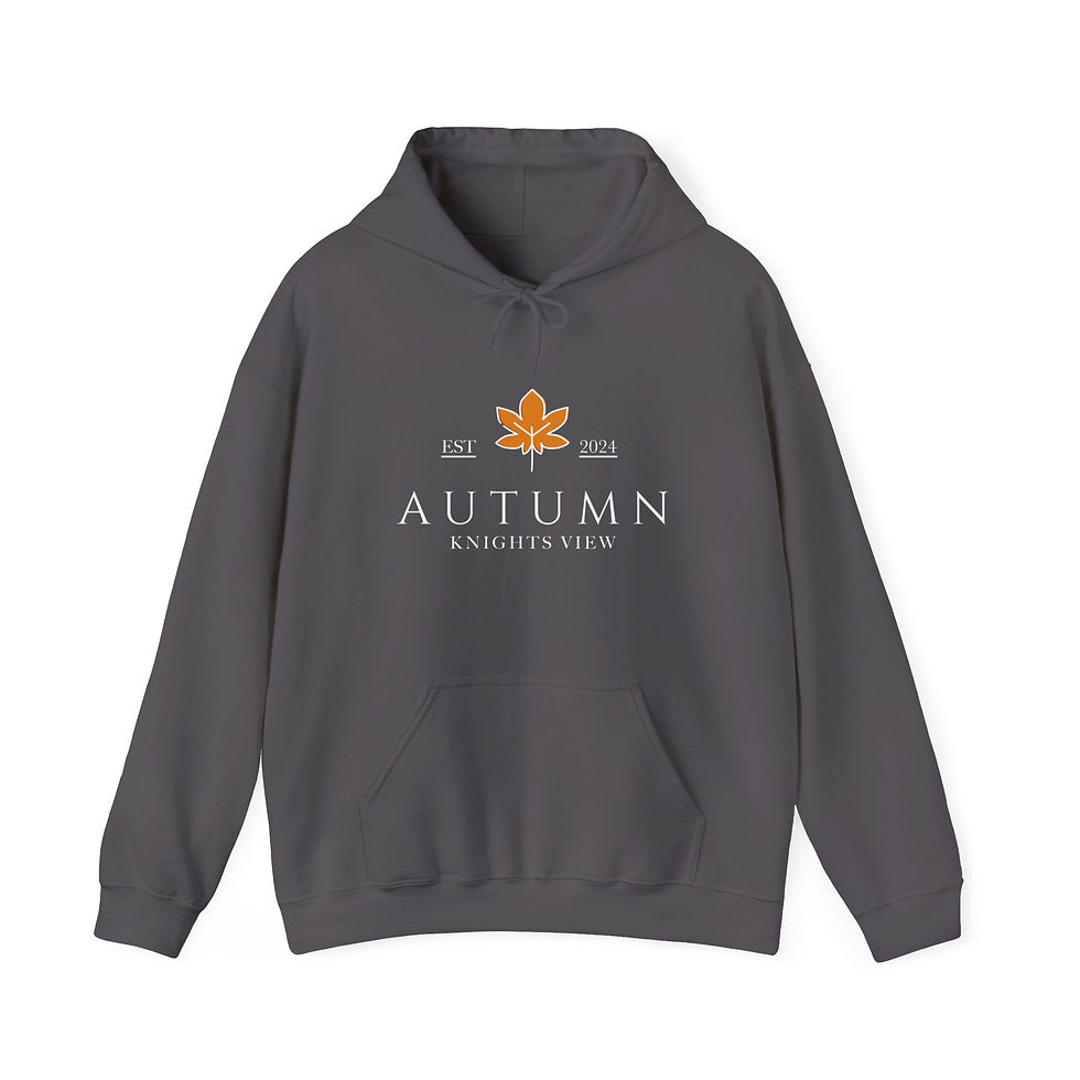 Thumbnail: Knight View - Adult First Autumn Hooded Sweatshirt (WT)