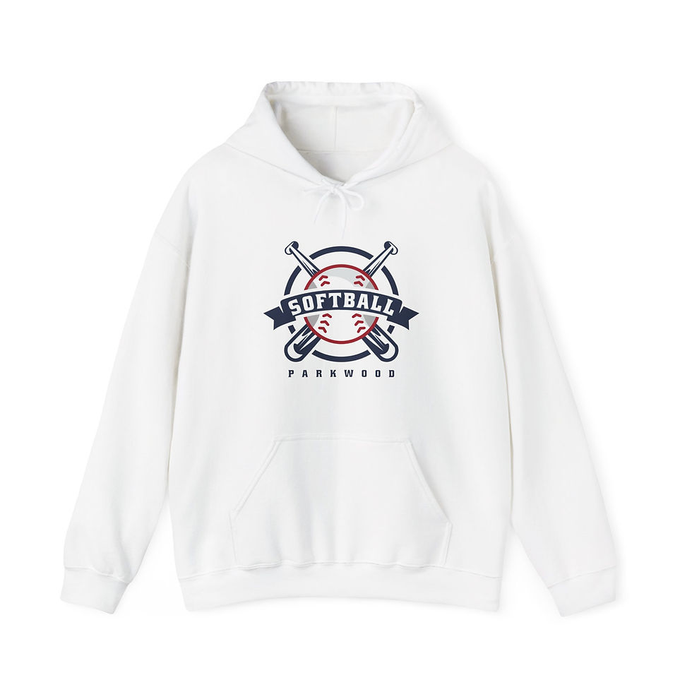 Thumbnail: Parkwood - Adult Softball PW Hooded Sweatshirt