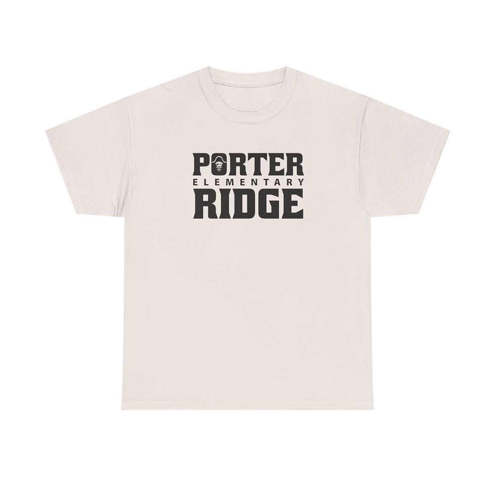 Thumbnail: Porter Ridge Elementary - Adult PR Stacked T-Shirt