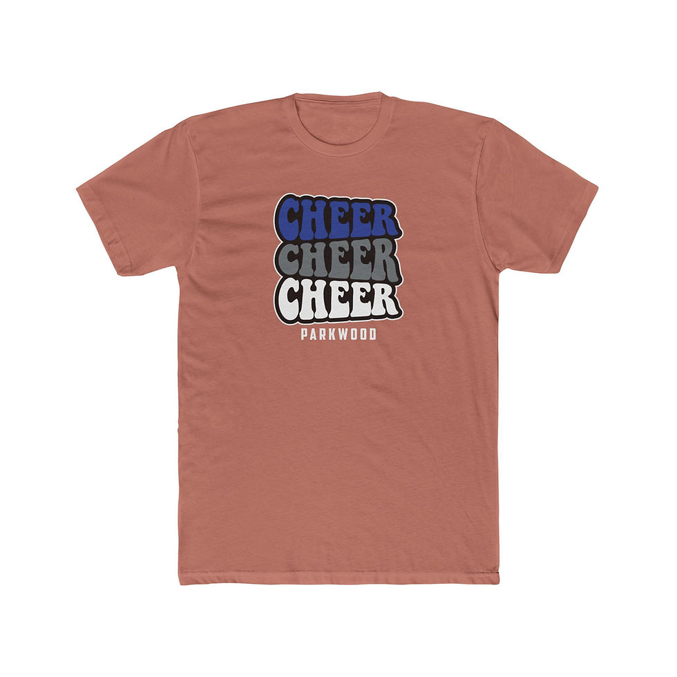 Thumbnail: Parkwood Middle - Adult Three Cheers T-Shirt