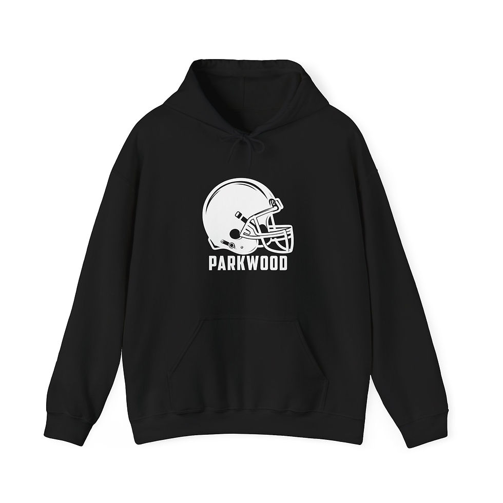 Thumbnail: Parkwood Middle - Adult PW Helmet Hooded Sweatshirt 