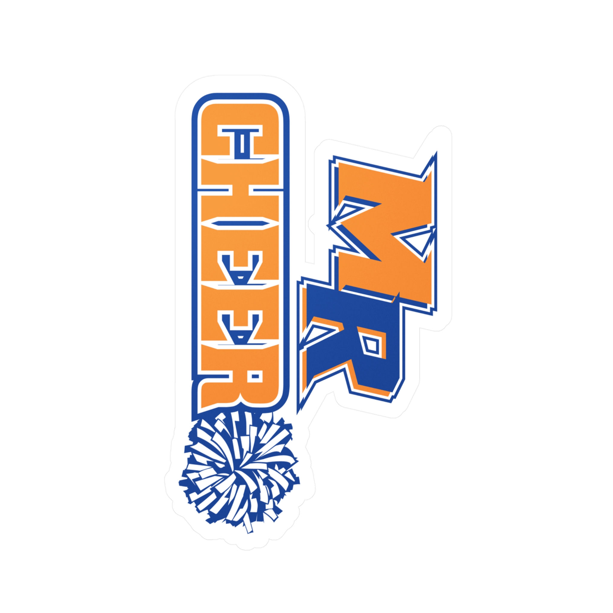 Marvin Ridge - MR Cheer Kiss-Cut Vinyl Decals
