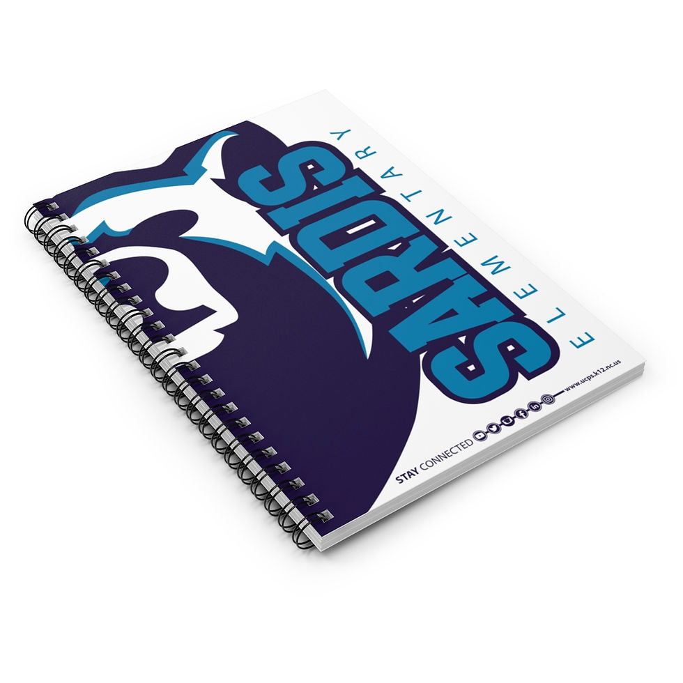 Thumbnail: Sardis Elementary Logo - Spiral Notebook - Ruled Line