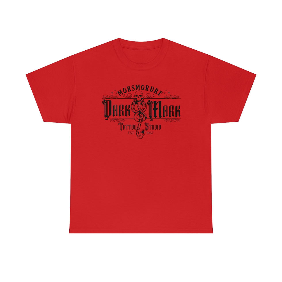 Thumbnail: Dark Mark Tattoo Studio - T-Shirt Harry Potter Inspired 