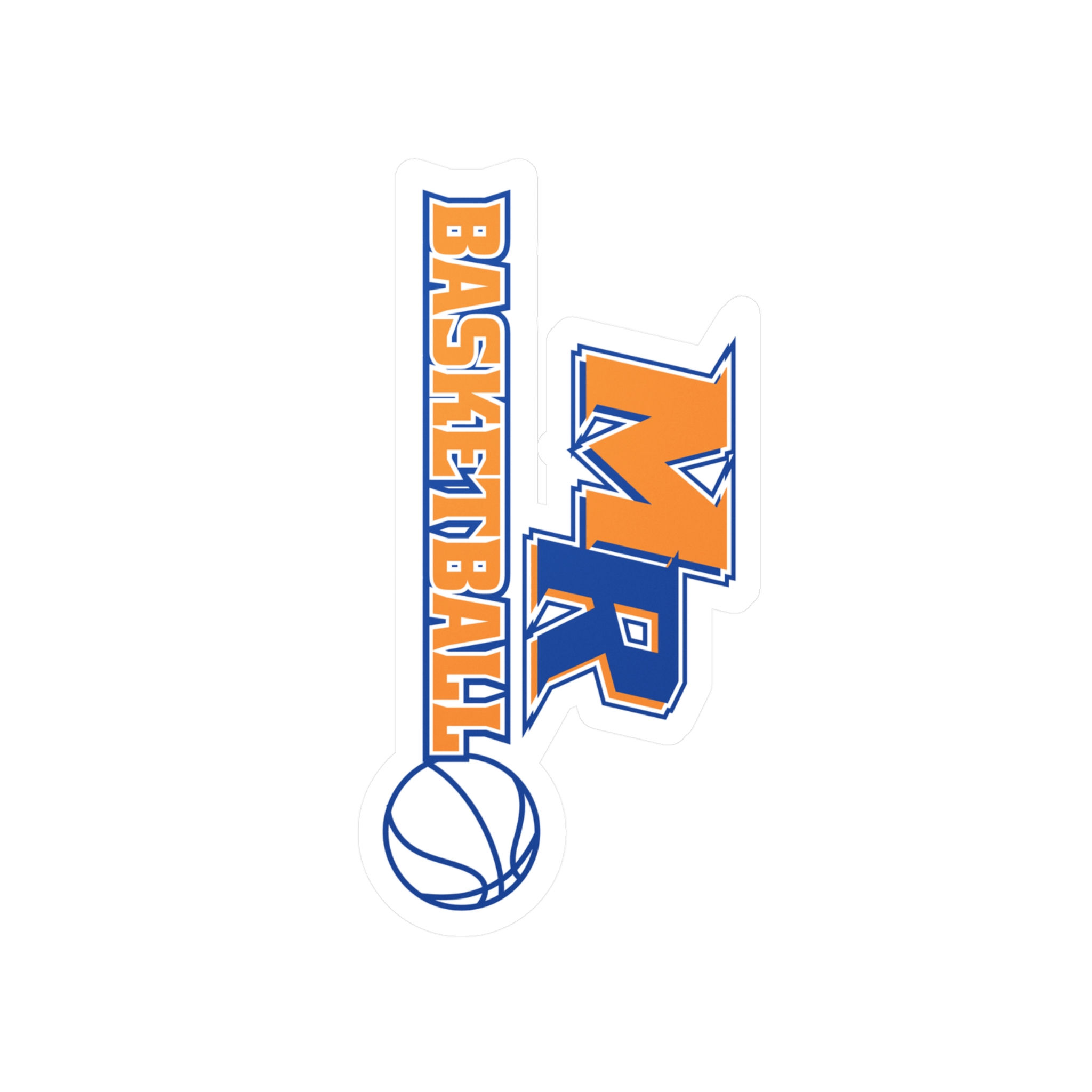 Marvin Ridge - MR Basketball Kiss-Cut Vinyl Decals