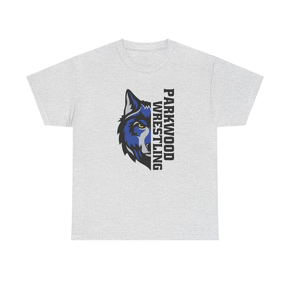 Thumbnail: Parkwood Middle - Adult Wolf PW Wrestling T-Shirt 