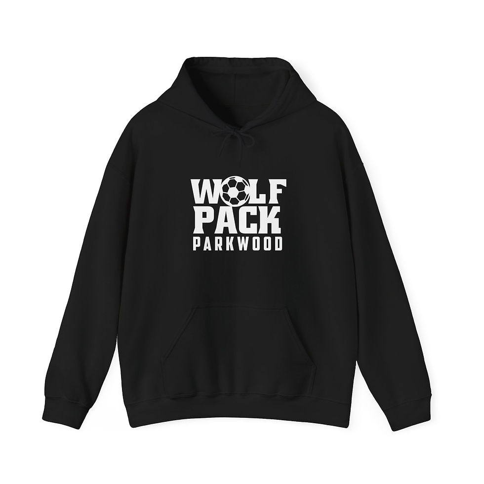 Thumbnail: Parkwood - Adult Wolf Pack Soccer Hooded Sweatshirt