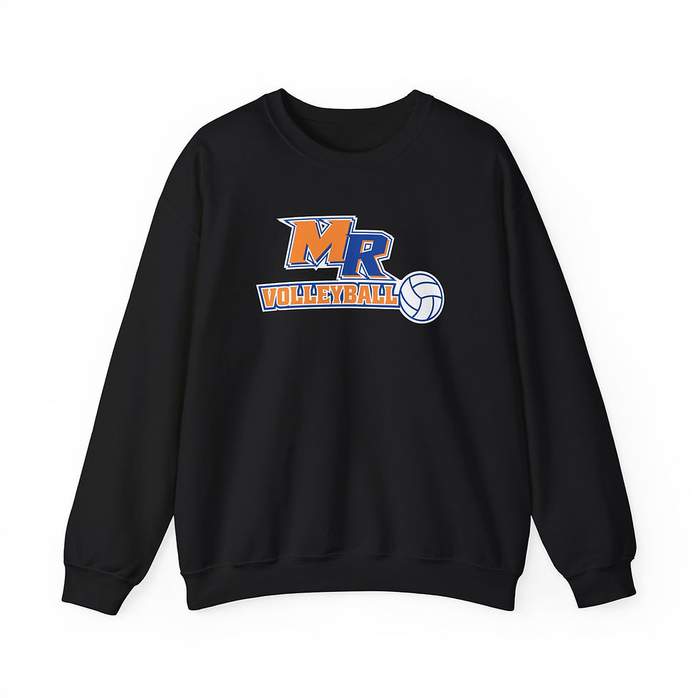 Thumbnail: Marvin Ridge - MR Volleyball Adult Crewneck Sweatshirt